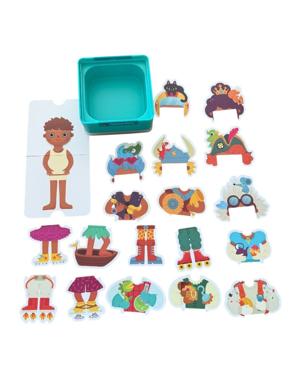Osmo Costume Party Stories Set Green Box Mix & Match Puzzle 24 Pcs